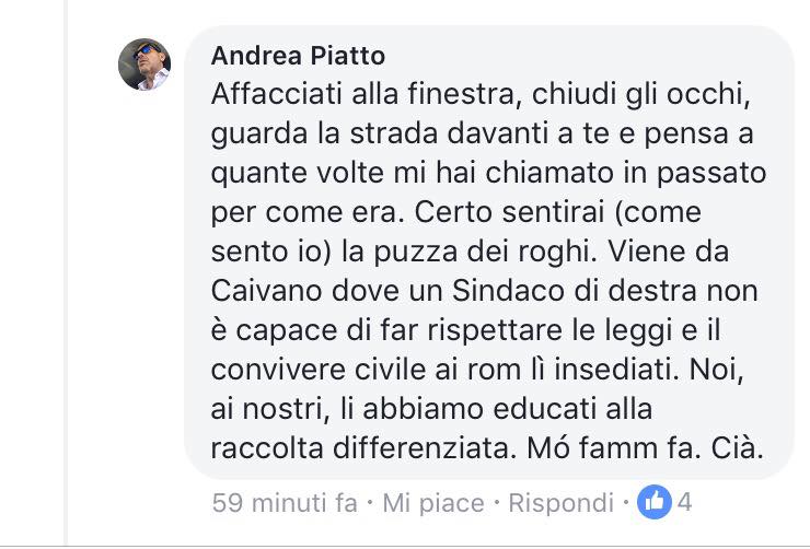 Il Post del consigliere Andrea Piatto